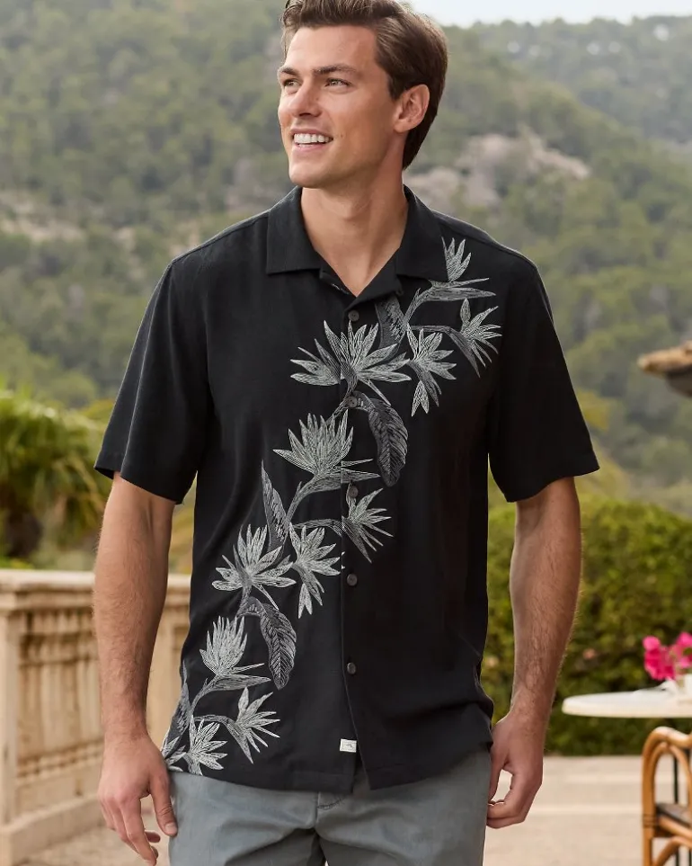 Across Paradise Silk Camp Shirt