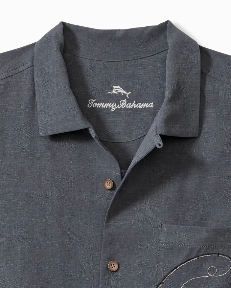A-fish-ianado Silk Camp Shirt
