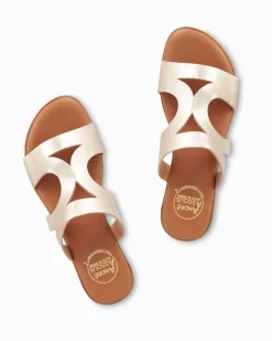 André Assous Nailea Metallic Cork Featherweights™ Sandals