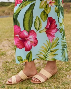 André Assous Narice Raffia Featherweights™ Sandals