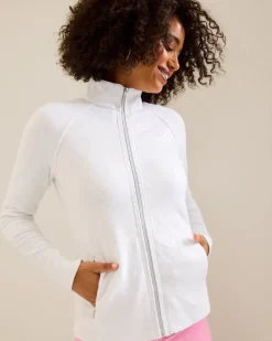 Aruba Diamond Days Embroidered Full-Zip Sweatshirt