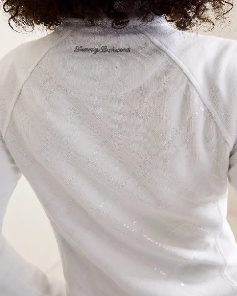 Aruba Diamond Days Embroidered Full-Zip Sweatshirt