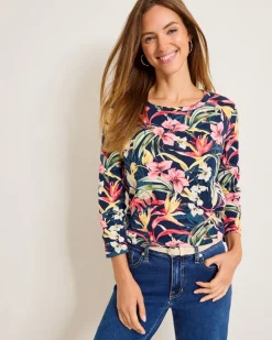 Ashby Isles Flora Amora 3/4-Sleeve T-Shirt