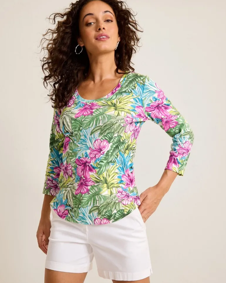 Ashby Isles Jungle Jewels 3/4-Sleeve T-Shirt