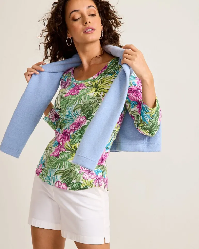 Ashby Isles Jungle Jewels 3/4-Sleeve T-Shirt