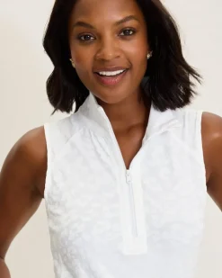 Aubrey Leopard Jacquard IslandZone® Dress