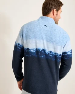 Azul Tides Ombré Half-Zip Sweatshirt