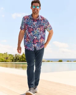 Bahama Coast Monarch Monstera IslandZone® Shirt