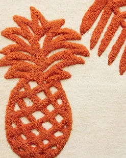Batik Pineapple Bath Rug