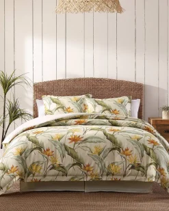 Birds of Paradise 4-Piece Queen Comforter Set