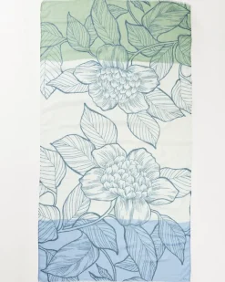 Block Bouquet Wrap Scarf