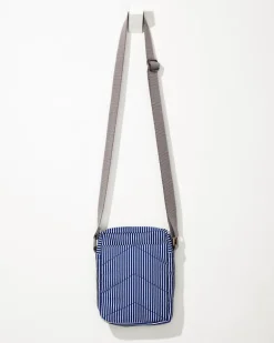 Bond Hickory Stripe Canvas Crossbody