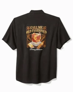 Call Me Old Fashioned Silk Camp Shirt