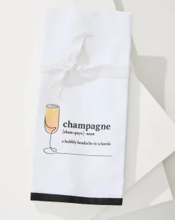 Champagne Bar Towel