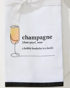 Champagne Bar Towel