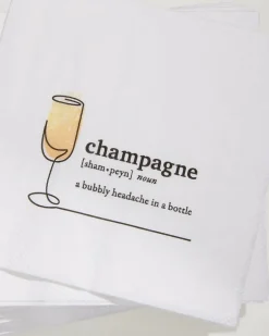 Champagne Cocktail Napkins
