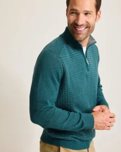 Coastal Shores Half-Zip Sweater