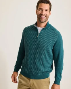 Coastal Shores Half-Zip Sweater