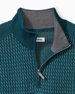 Coastal Shores Half-Zip Sweater