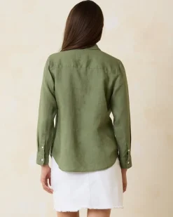 Coastalina Utility Linen Shirt