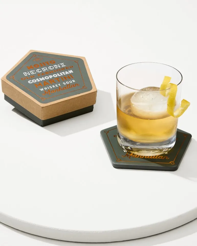 Cocktail Coasters—Set of 4