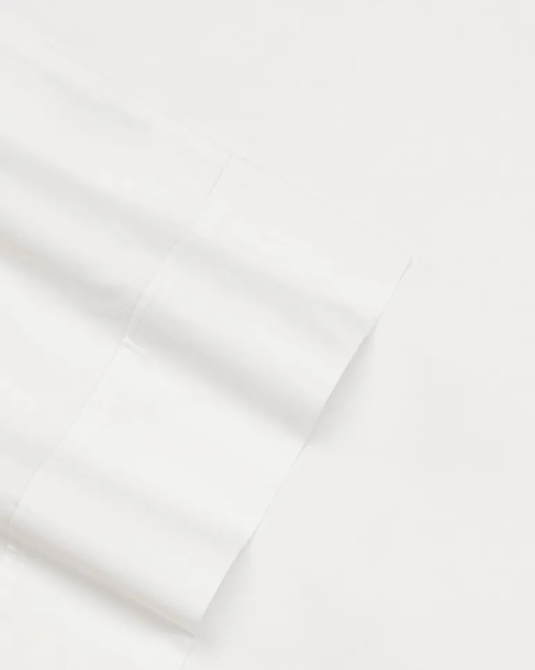 Cool Zone White Sheet Set, Queen