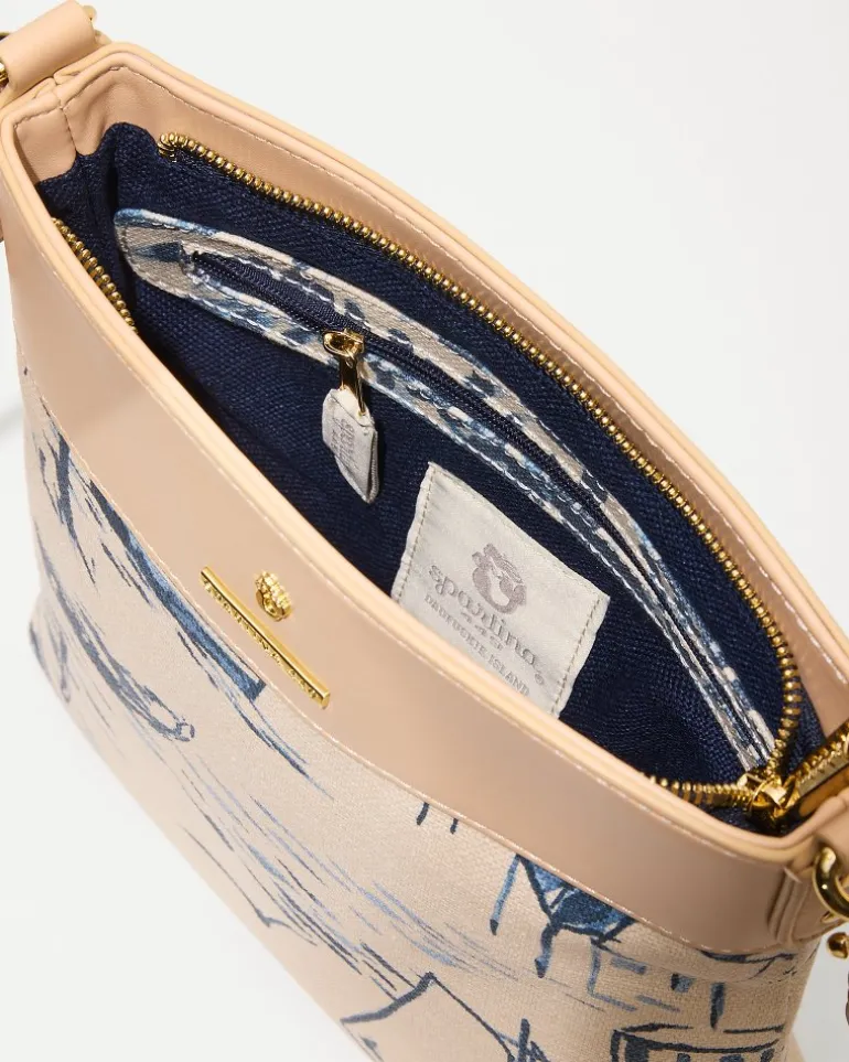 Daise Seascape Hipster Crossbody Bag