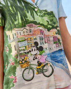 Disney Coastal Cruisin' Silk Camp Shirt