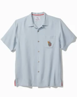 Disney Huladay Sleigh Ride Silk Camp Shirt