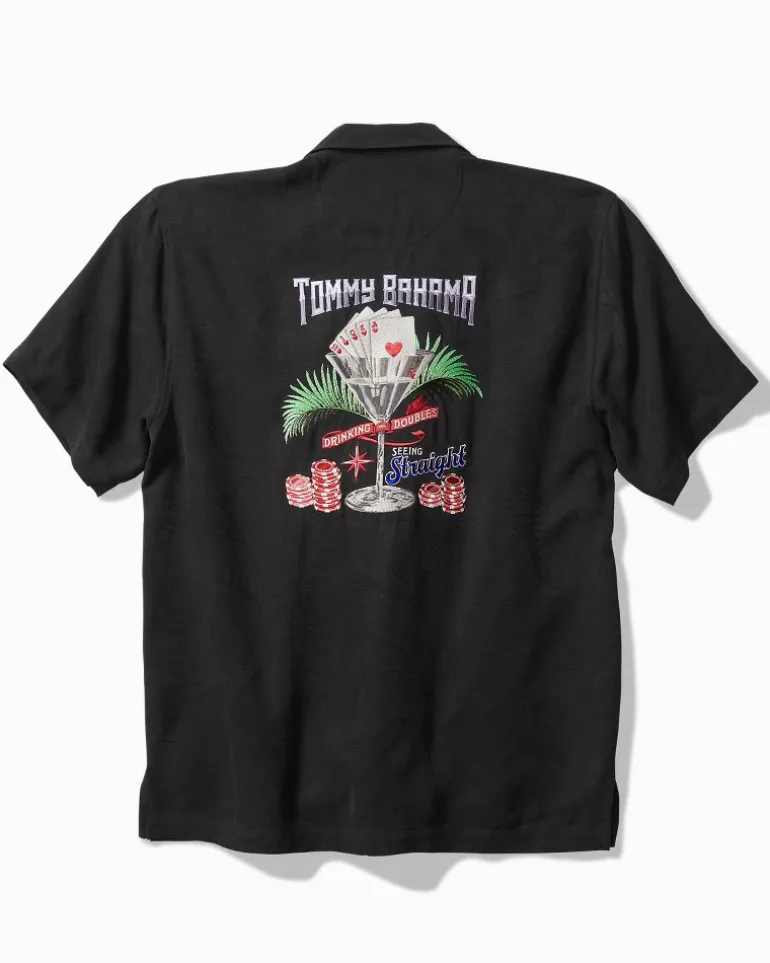 Drinking Doubles Silk Camp Shirt