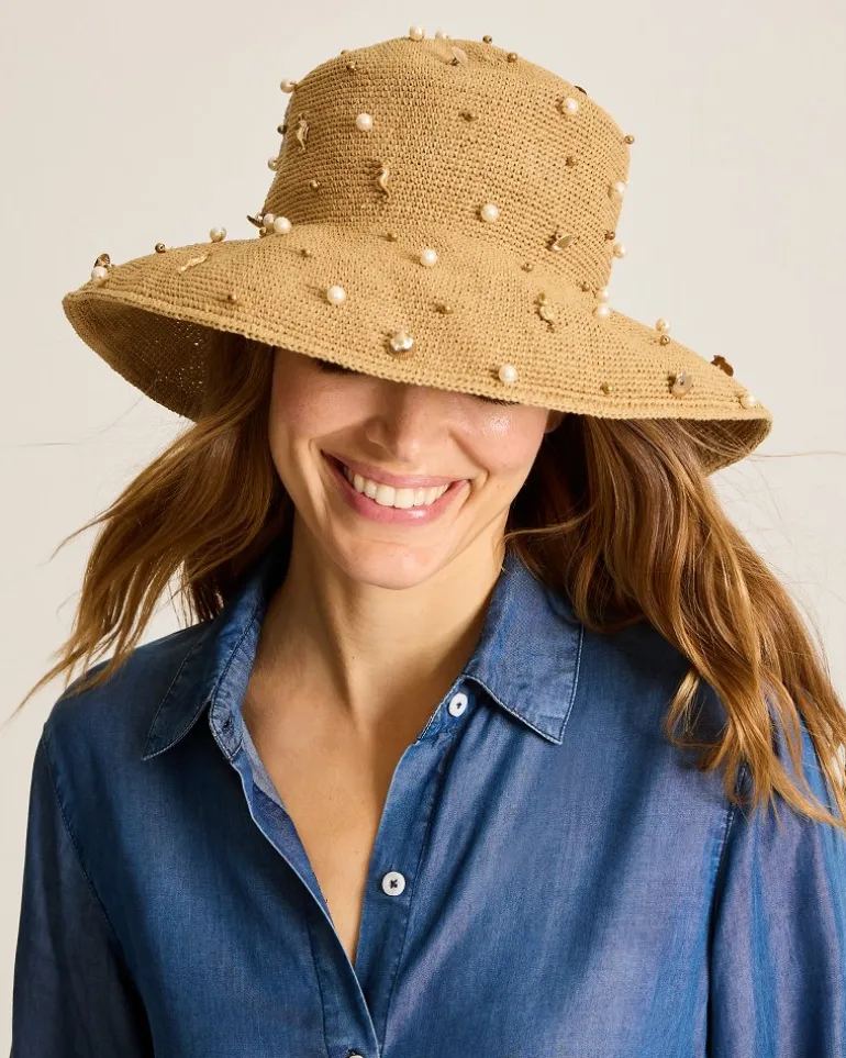 Embellished Bucket Hat