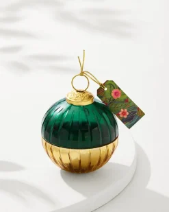 Evergreen 3-oz. Etched Ornament Candle