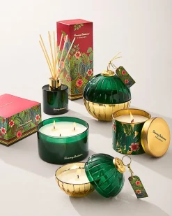 Evergreen 3-oz. Etched Ornament Candle