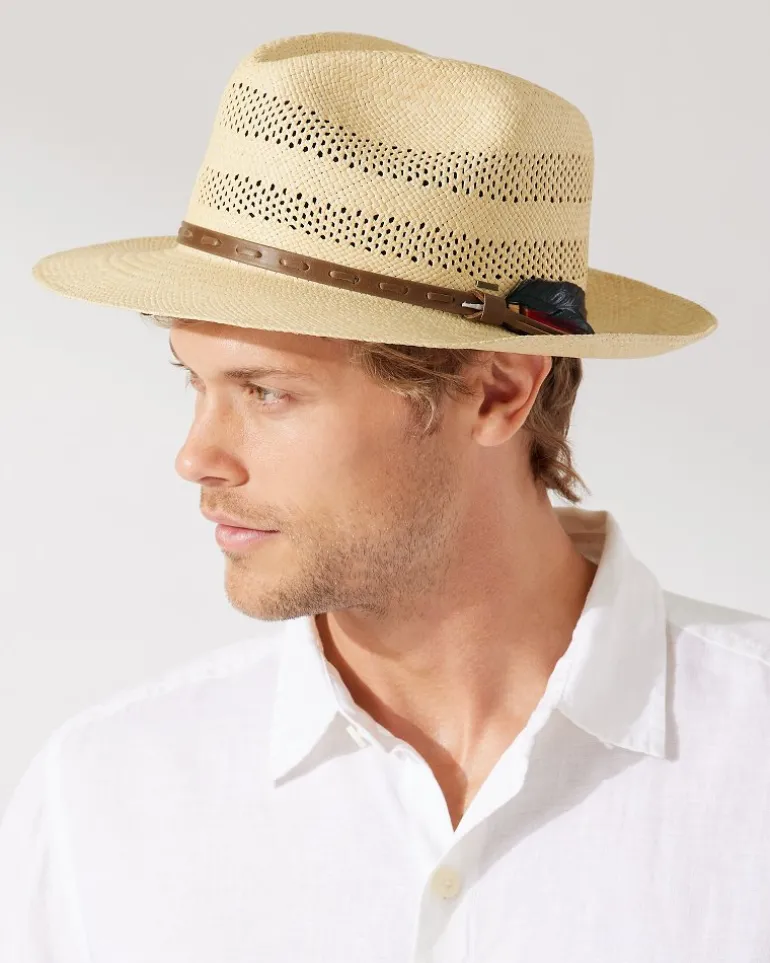 Ezra Vented Panama Hat