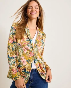Flora Amora Satin Blazer