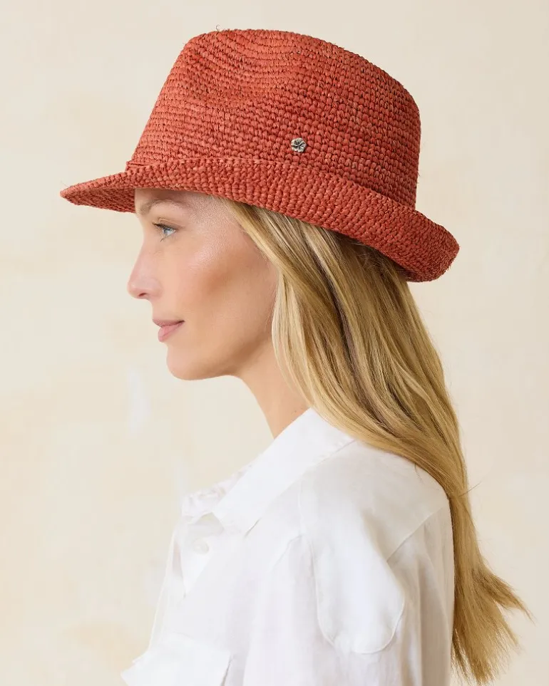 Gigi Crochet Raffia Hat