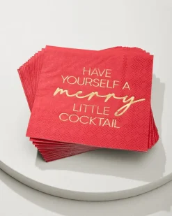 Have Yourself a Merry Little Cocktail Napkins