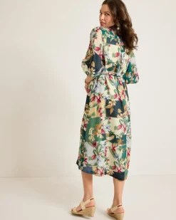 Hightide Flora Midi Shirt Dress