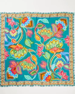 Hypnotic Garden Square Scarf