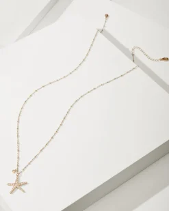 Indigo Bay Starfish Pendant Necklace