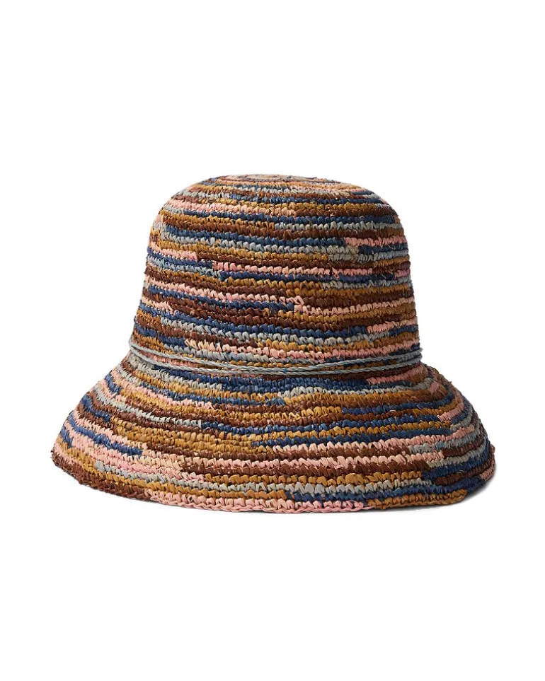 Iris Raffia Bucket Hat