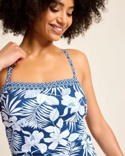 Island Cays Blooms Bandini Top