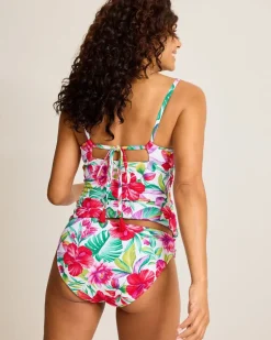 Island Cays Fiesta Reversible Maillot Tankini Top