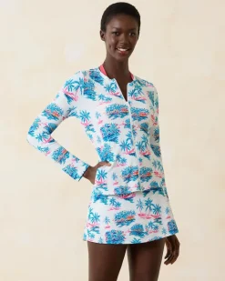Island Cays Tropical Oasis Rash Guard