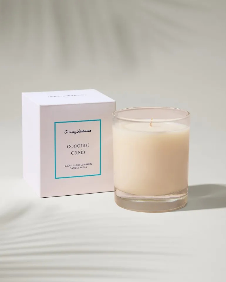 Island Glow Luminary Candle Refill - Coconut Oasis