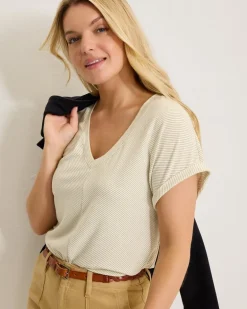 Kauai Tranquil Sea V-Neck T-Shirt