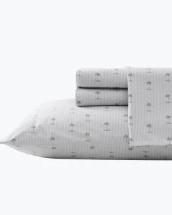 Kew Palms 4-Piece King Sheet Set