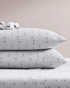 Kew Palms 4-Piece King Sheet Set