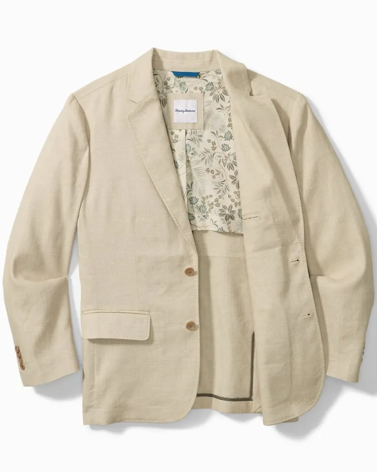 Latigo Beach Linen-Blend Blazer