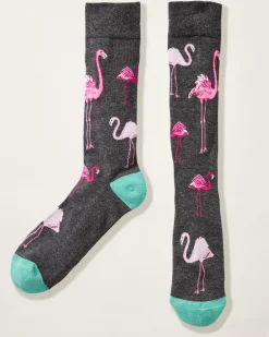 Let's Flamingle Socks